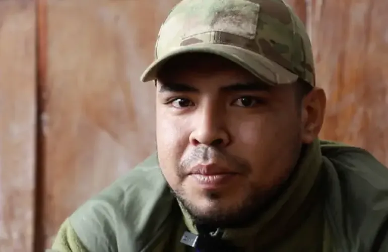 Edvin soldier of the 2nd International Defense Legion of Ukraine