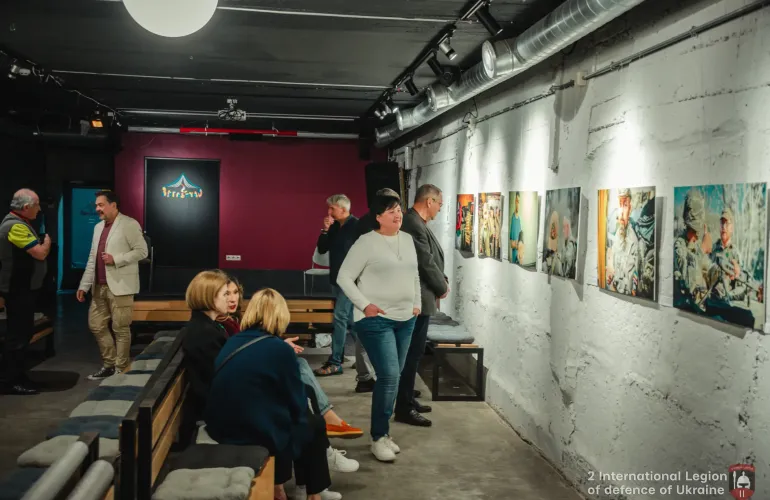 Yuri Andrukhovych exhibition 2nd ILDU